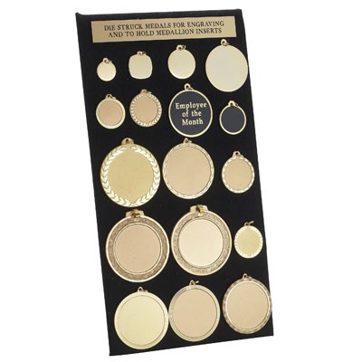 Die Struck Medal Display