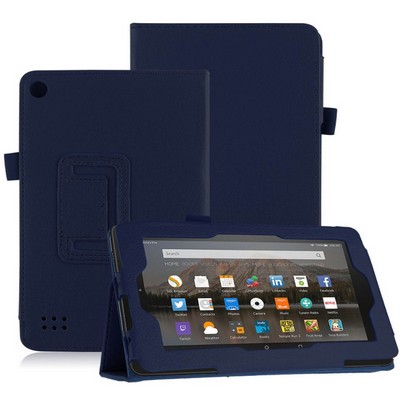 Kidder Leatherette Case compatible with Kindle Fire HD 7 5th/7th/9th Gen