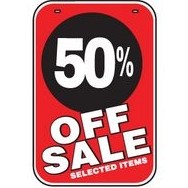 Stock Swing Sign (50% Off Sale - Double Sided Kit)