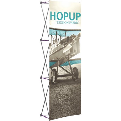 Hopup™ 2.5' Straight Full Height Display & Front Graphic