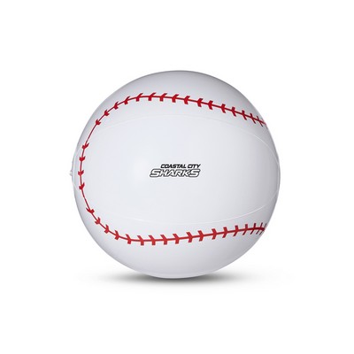 16" Baseball Beach Ball