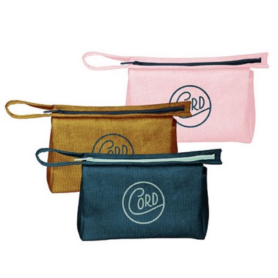 Corduroy Jetsetter Medium Pouch