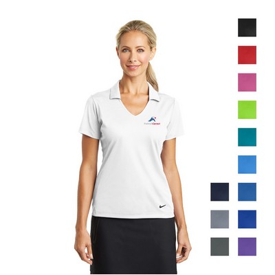 Nike® Women's Dri-FIT Vertical Mesh Embroidered Polo