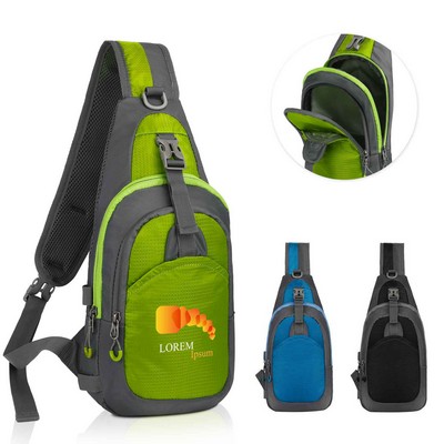 Sport Crossbody Sling Bag Backpack