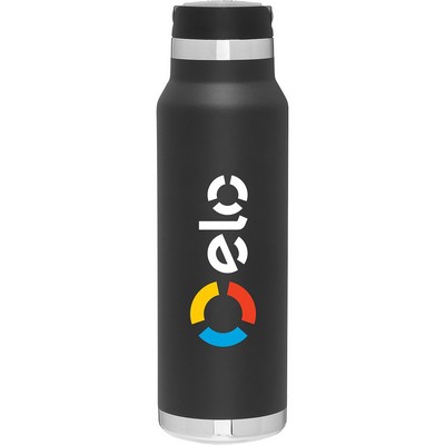 25 oz h2go Voyager (Matte Black)