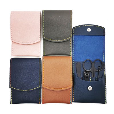 4-in-1 Manicure Set W/ PU Case