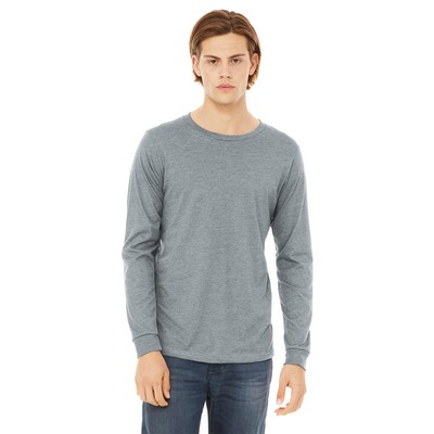Bella+Canvas® Adult Unisex Heather CVC Long Sleeve Tee