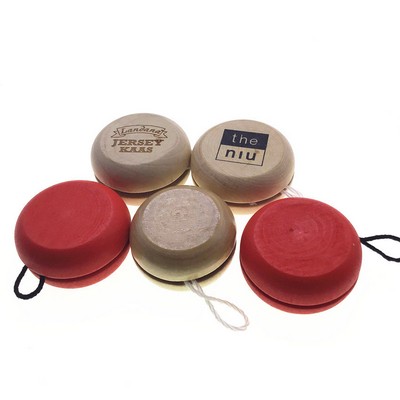 2.08 Inch Dia. Wooden Yo-Yo Wood Yoyo