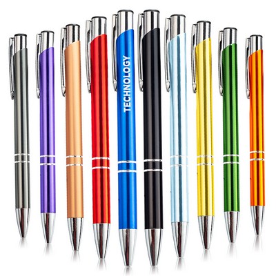 Metal Push Ballpoint Pen
