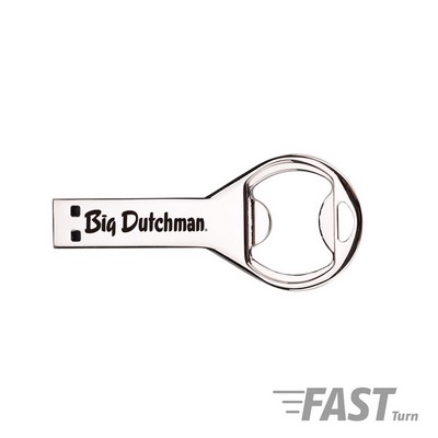 Colona Stainless Steel Bottle Opener USB Flash Drive