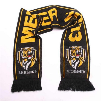 Organic Cotton Jacquard Custom Scarf