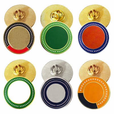 Zinc Alloy Button Badges