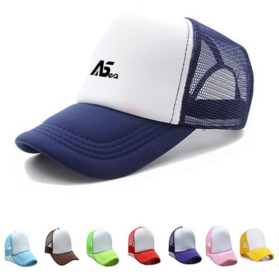 Adjustable Foam Mesh Baseball Cap