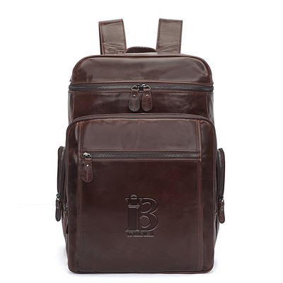 Leather Waterproof Wearable backpack