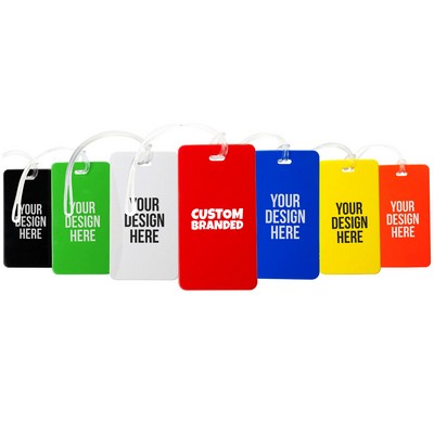 Custom Hi Flyer Travel Pvc Luggage Tags