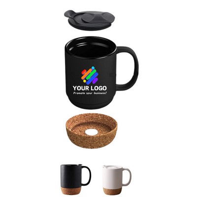 Cork Bottom Coffee Mug