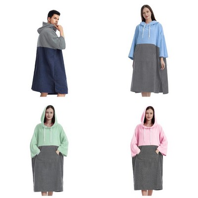 Quick Dry Changing Towel with Pocket for Surfing Men Women Sports Super Soft