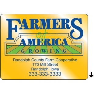 Rectangle Best Buy Roll Labels (4"x 3")
