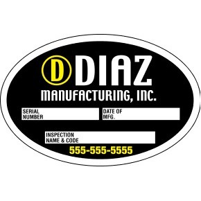 Custom Write On White Vinyl Decal (11 to 17 Square Inch)