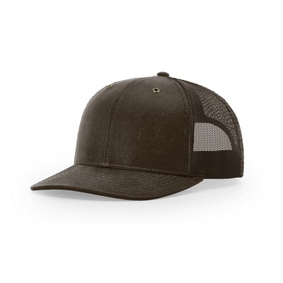 Richardson Oil Cloth Trucker Cap (Embroidered)