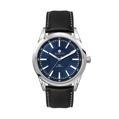 42mm, Ss, Silver Case, 3-Hand "Solar" Mvt