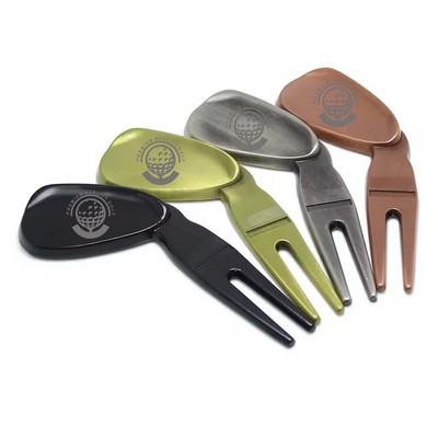 Metal Golf Pitch Fairway Repair Fork