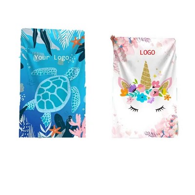 Microfiber Absorbent Quick Drying Beach Towel