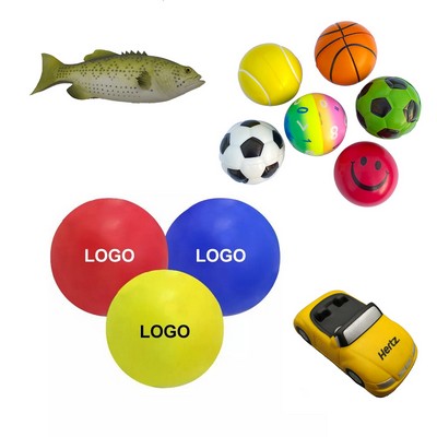 Ball Heart Car Shape Custom Stress Reliever