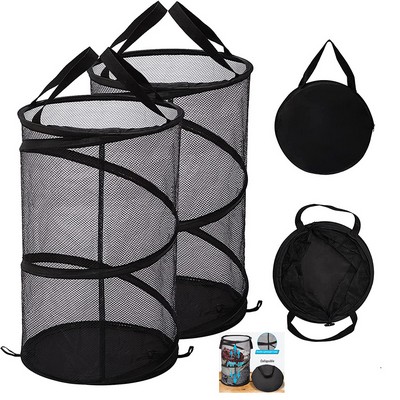 Collapsible Mesh Laundry Basket