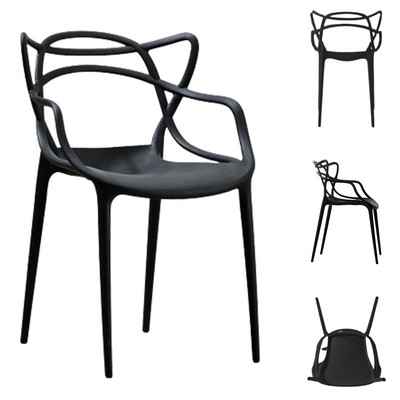 Backyard Dining Chairs W/ Armrests