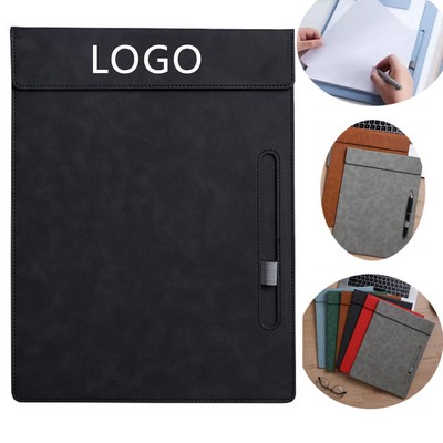 PU Leather Clipboard Writing Pad