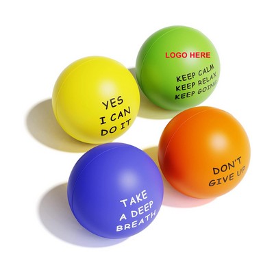 Positive Quote Stress Ball