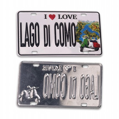 Custom Metal Licence Plate
