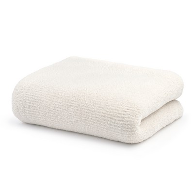 Throw - Soft Ribbed with Border - Kash-lite™ - Bone - 52*70