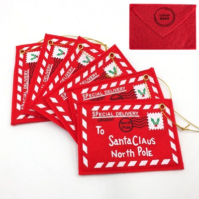 Christmas Non-woven Envelope Bag Decoration
