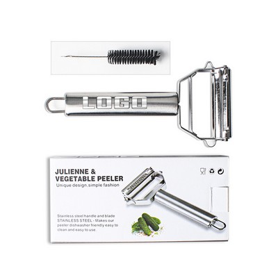 Stainless Steel Double Head Peeler Grater