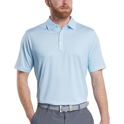 FootJoy Allover Floral Lisle Polo