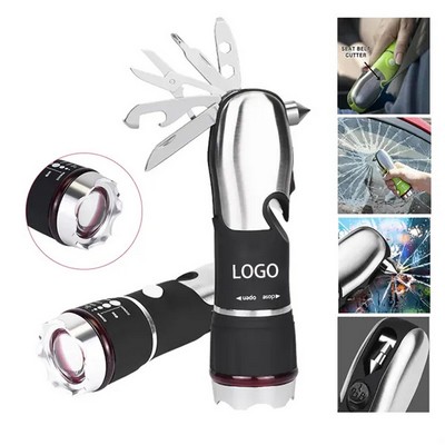 Safety Hammer Tool Flashlight