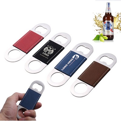 Retro Leather Bottle Opener