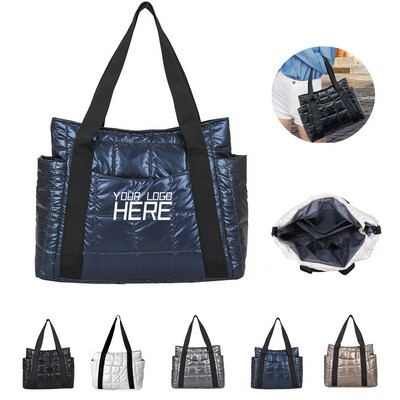 Puffer Tote Bag