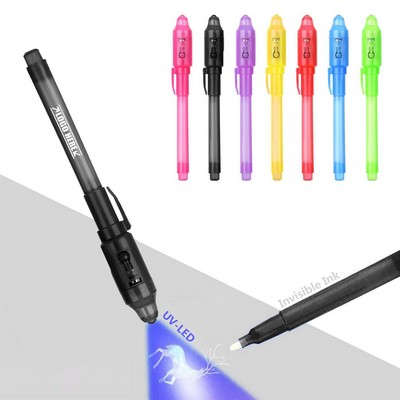 Invisible Ink Pen With UV Lamp