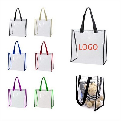 Clear Shopping Tote Bag