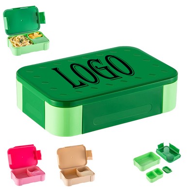 Eco-Friendly Plastic Bento Lunch Box With Buckle