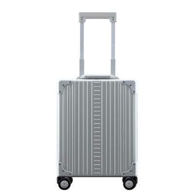 Aleon 20" Vertical Carry-On Aluminum Hardside Luggage or Business Briefcase, Platinum