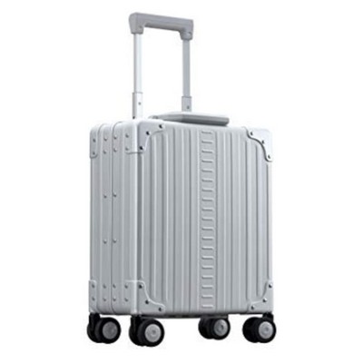 Aleon 16" Vertical Underseat Carry-On Luggage or Business Briefcase, Platinum