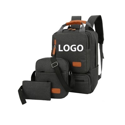 Men's Backpack 3-Piece Set