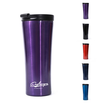 17oz Stainless Steel Insulated Tumbler with Lid