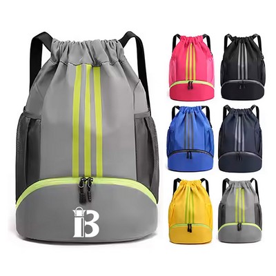 Drawstring Pocket Shoulder Bag