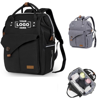 Diaper Bag Backpack for Baby Essentials.