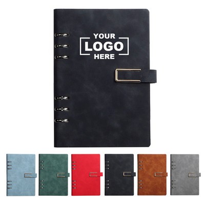 A5 Refillable Loose Leaf Notebook